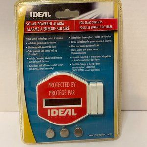 IDEAL Solar Powered  Alarm For Glass Surfaces SK620